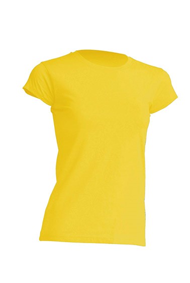 REGULAR T-SHIRT LADY giallo